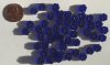 50 8mm Cobalt Flowers